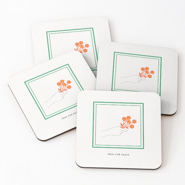 Item preview, PRAY FOR PEACE - Botanical life designed and sold by natural-neutral.