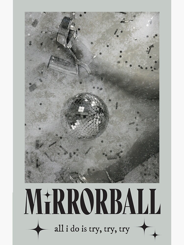"Mirrorball" Poster for Sale by cherrypunchart Redbubble