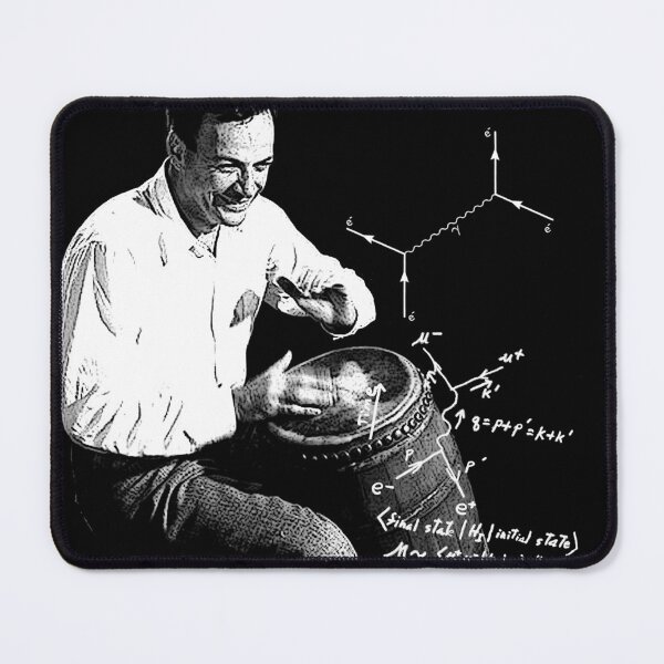 Item preview, Richard Feynman Bongos designed and sold by Memelord2022.