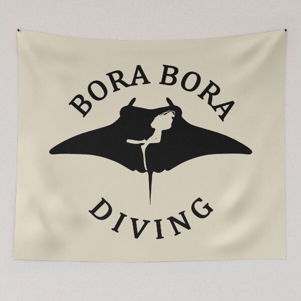 Item preview, Swimming with Manta Ray | Scuba Diving In Bora Bora designed and sold by TMBTM.