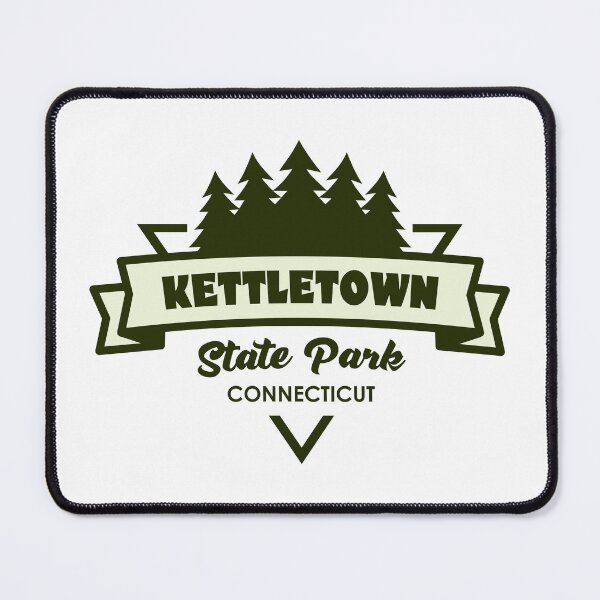 Item preview, Kettletown State Park Connecticut Trees And Ribbon designed and sold by bivenart.