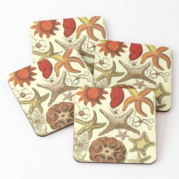 Item preview, Vintage starfish digital print designed and sold by dcrc.