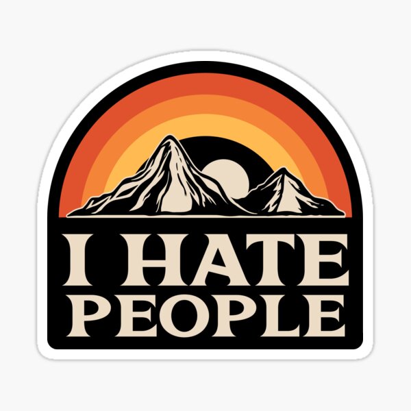Item preview, I Hate People  designed and sold by SIRKGAMING.