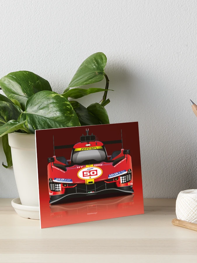 Many Ferrari 499P Items - 2023 Le Mans Winning Racing Car