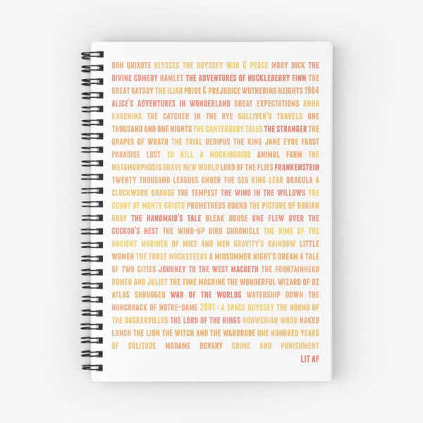 Item preview, Literature AF Orange designed and sold by animinimal.