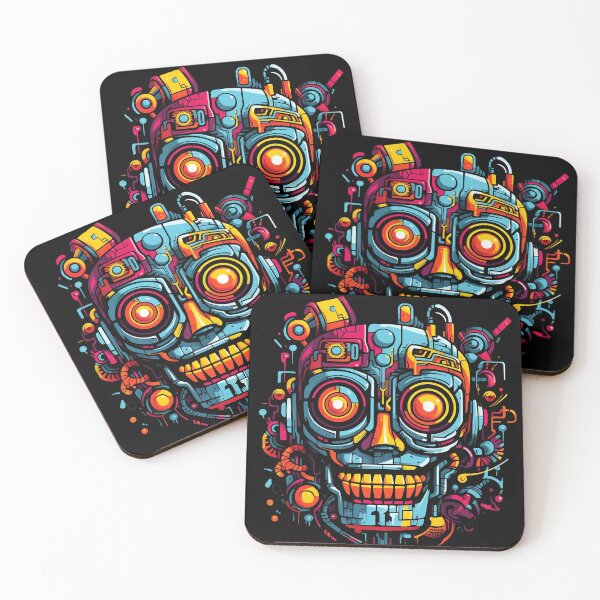 Item preview, Psychedelic Robot Awakening: Techno Dreams Unveiled designed and sold by PsyCloth.