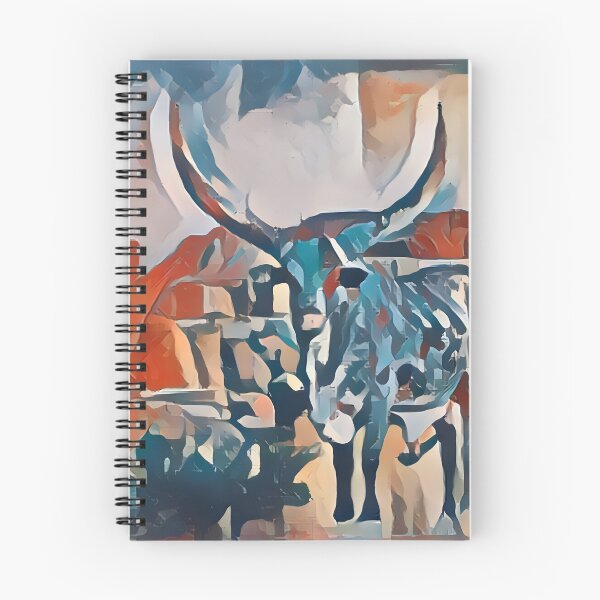 Item preview, Ankole-Watusi Bull With African Landscape  designed and sold by Sizani.