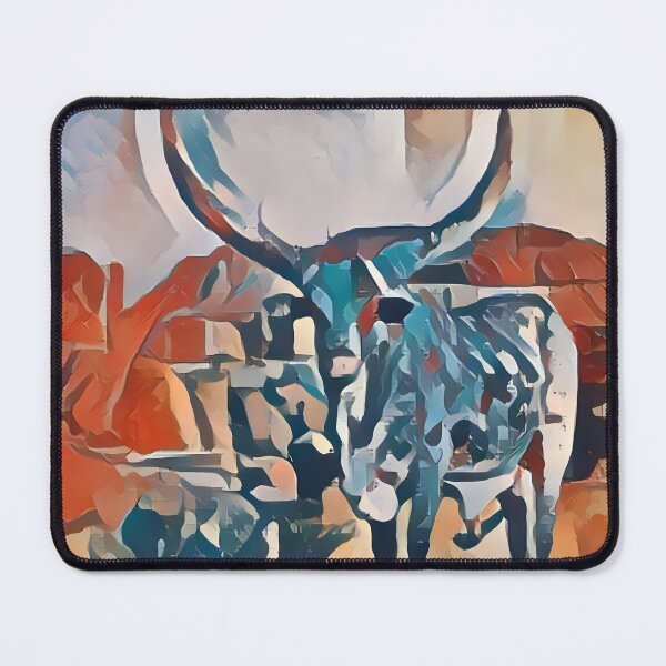 Item preview, Ankole-Watusi Bull With African Landscape  designed and sold by Sizani.