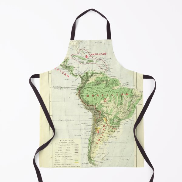 Item preview, Vintage map digital print of Brazil designed and sold by dcrc.