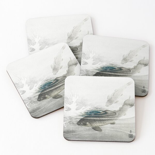 Item preview, 3 carps - Carps in pond - Japanese Ukiyo-e designed and sold by 4personnen.