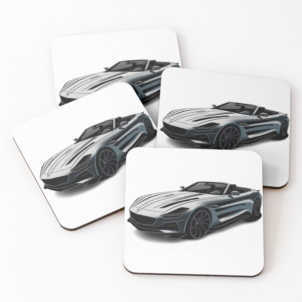 Item preview, Lines in the Wind: Convertible Car and Elegance Illustration designed and sold by ProductArtistry.