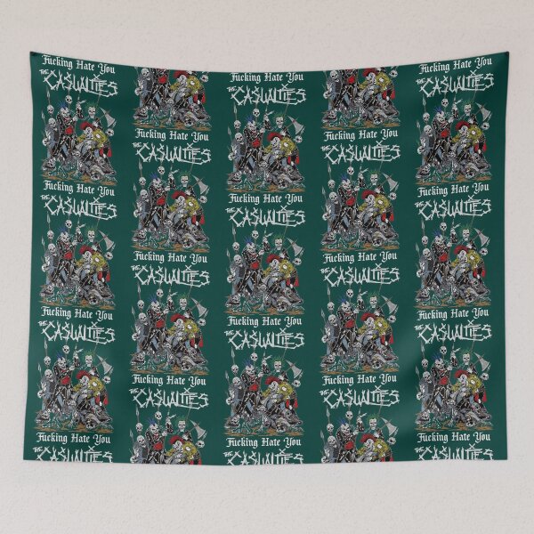 Item preview, The Casualties Street Punk Band designed and sold by GeorgetteShirt.