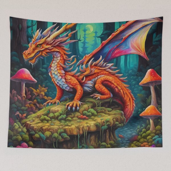 Item preview, VIBRANT VISIONS (DRAGON) designed and sold by Morrigan Austin.