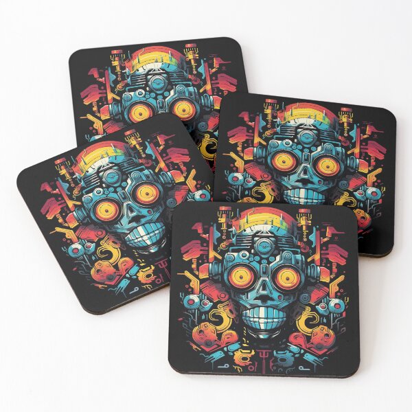 Item preview, Psychedelic Broken Robot: Mechanical Melancholy designed and sold by PsyCloth.