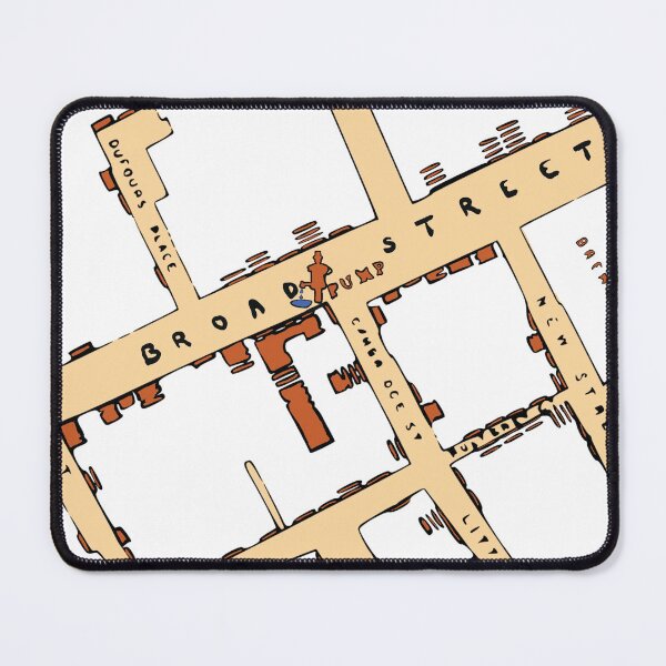 Item preview, John Snow Cholera Map designed and sold by epiellie.