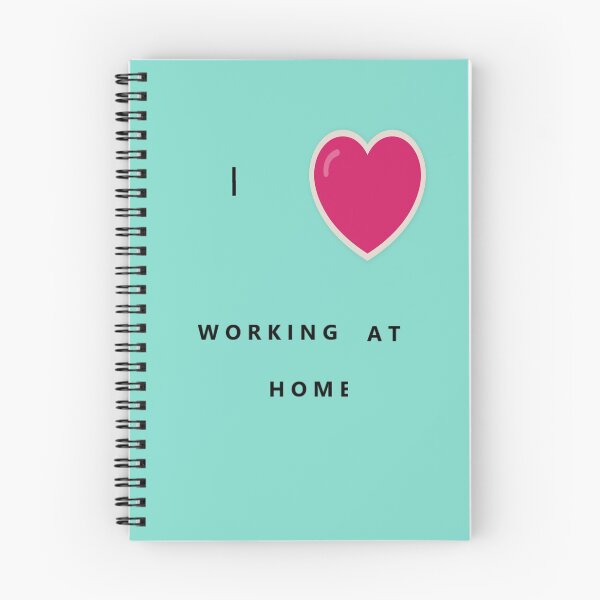 Item preview, I Heart, Love, Working At Home designed and sold by DesignsByMuriel.