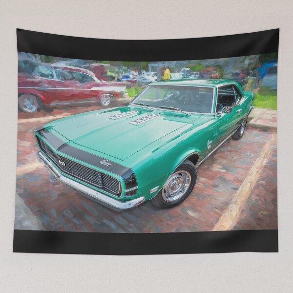 Item preview, 1968 Green Chevrolet Camaro RSSS X100 designed and sold by RichFrancoCars.