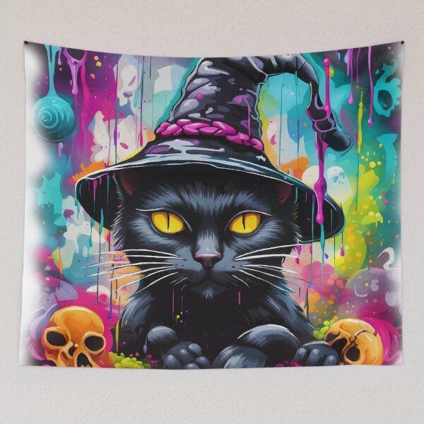 Item preview, VIBRANT VISIONS (CRAFTY KITTY) designed and sold by Morrigan Austin.