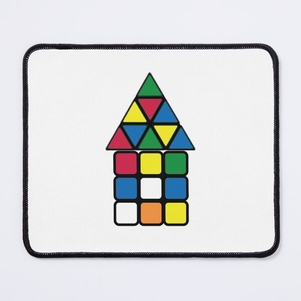 Item preview, Rubix Cube Pyraminx House - Cute Speedcubing Graphics designed and sold by ethanzakicab.