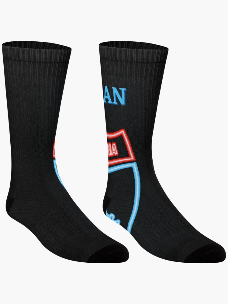 Aperçu 3 sur 5. Chaussettes avec l'œuvre LOGO ROUXMAN 72 créée et vendue par Rouxman72.