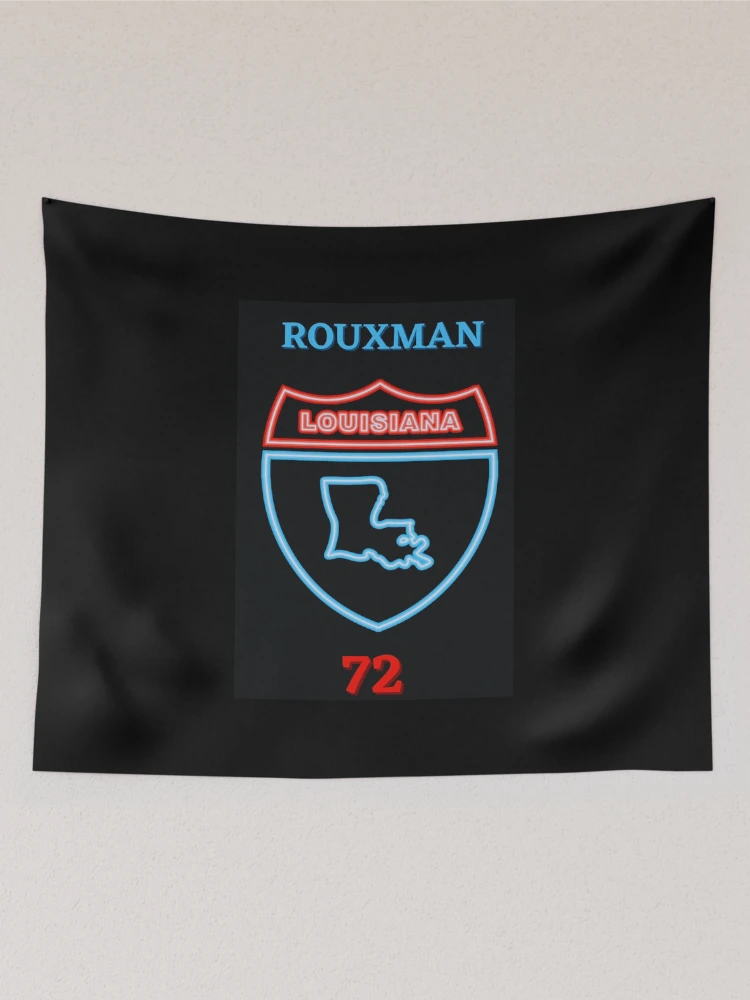 Aperçu 2 sur 3. Tentures avec l'œuvre LOGO ROUXMAN 72 créée et vendue par Rouxman72.