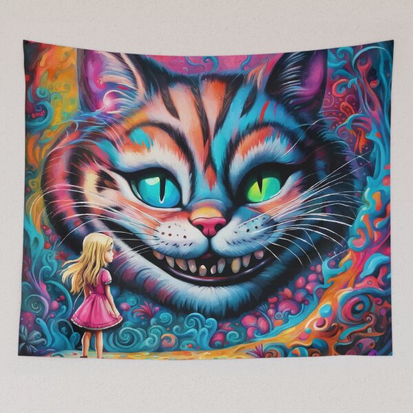Item preview, VIBRANT VISIONS (CHESHIRE DREAMS) designed and sold by Morrigan Austin.