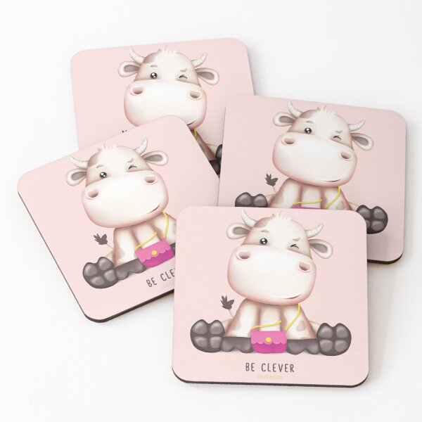 Item preview, Cow be clever girl designed and sold by kidizajn.