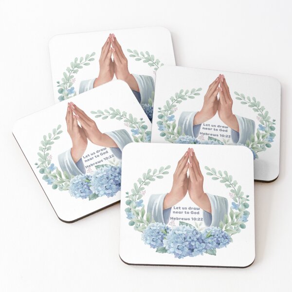 Item preview, Hebrews 10:22 -  Let us draw near to God with a sincere heart and with the full assurance that faith brings designed and sold by FlutterByH.