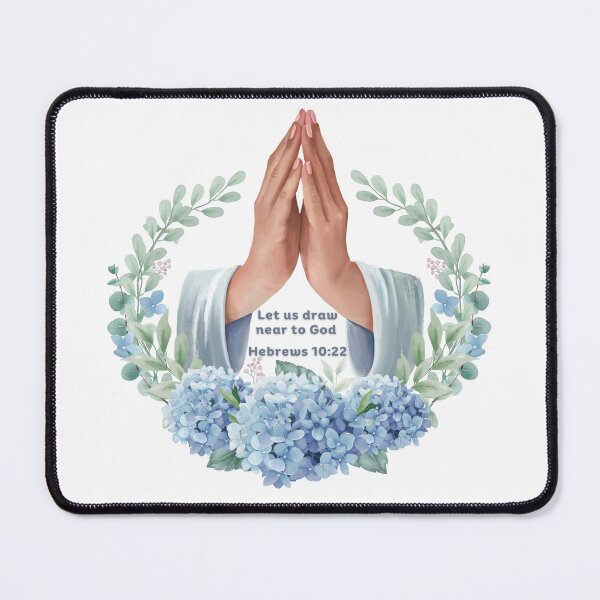 Item preview, Hebrews 10:22 -  Let us draw near to God with a sincere heart and with the full assurance that faith brings designed and sold by FlutterByH.