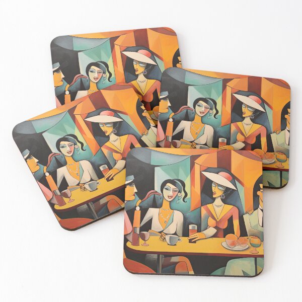 Item preview, Drinks with friends designed and sold by SleepySquirrel.