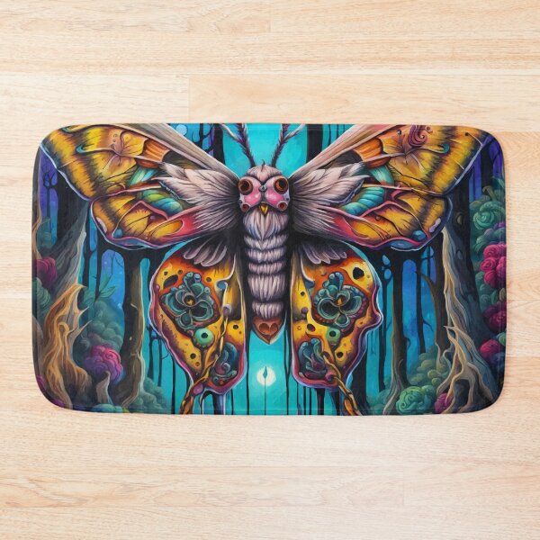Item preview, VIBRANT VISIONS (CLOWN MOTH) designed and sold by Morrigan Austin.