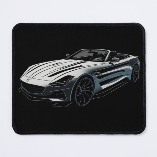 Item preview, Lines in the Wind: Convertible Car and Elegance Illustration designed and sold by ProductArtistry.