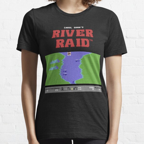 Artikel-Vorschau von River Raid für C64 und andere Heimcomputer., designt und verkauft von RAYMONAMED.