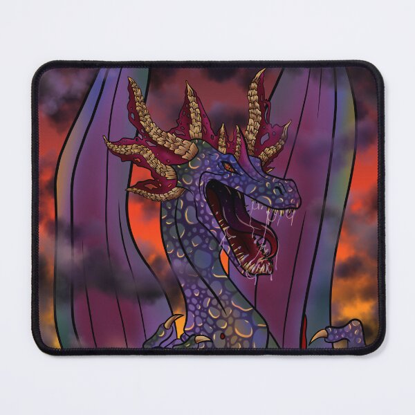 Item preview, The Dragon Amidst the Lava designed and sold by AvalonUnmuzzled.
