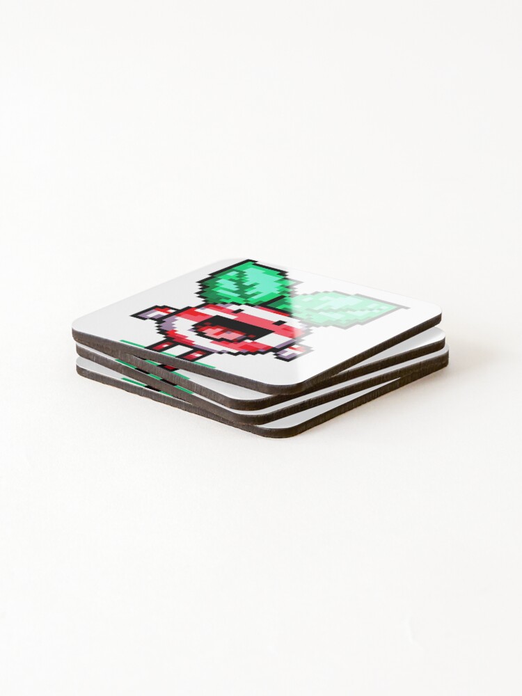 Thumbnail 4 of 5, Coasters (Set of 4), Peppermint Pete designed and sold by ColderDesignLab.