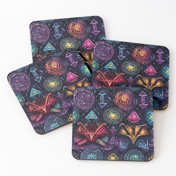 Item preview, Magic Runes Spell Pattern designed and sold by SchorlCraft.