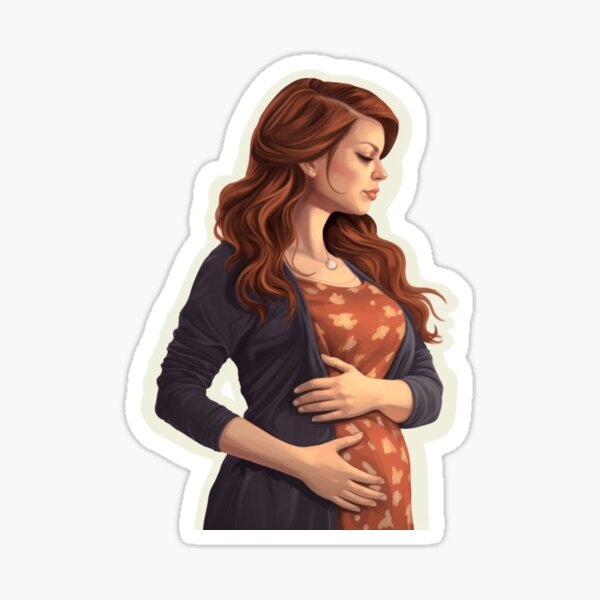 Item preview, Beauty pregnant woman, magic time designed and sold by SmileshareShop.
