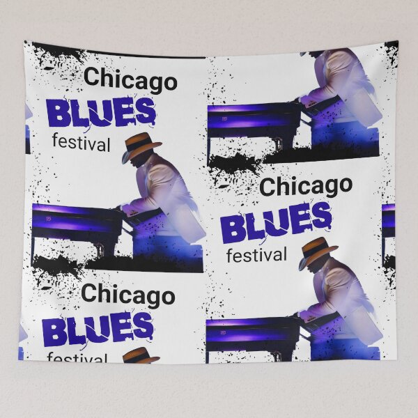 Item preview, Chicago Blues Music Piano  designed and sold by Paleo5135.