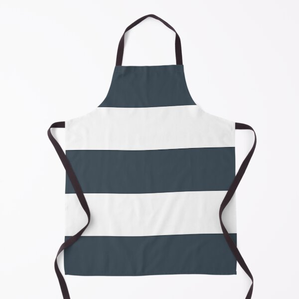 Item preview, Large CHARCOAL GREY and WHITE Horizontal STRIPES designed and sold by RachelMacht.
