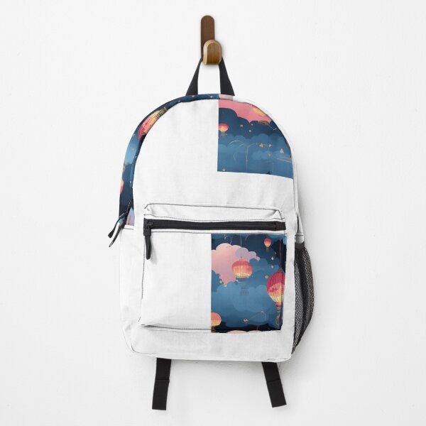 Item preview, Sky Lantern in old town pattern graphic design designed and sold by DotLineStory.