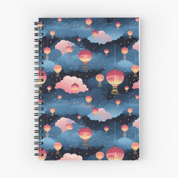 Item preview, Sky Lantern in old town pattern graphic design  designed and sold by DotLineStory.