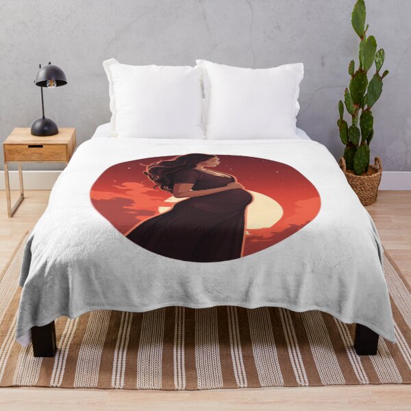 Aperçu de l'œuvre Belle femme enceinte, fond de coucher de soleil créée et vendue par SmileshareShop.