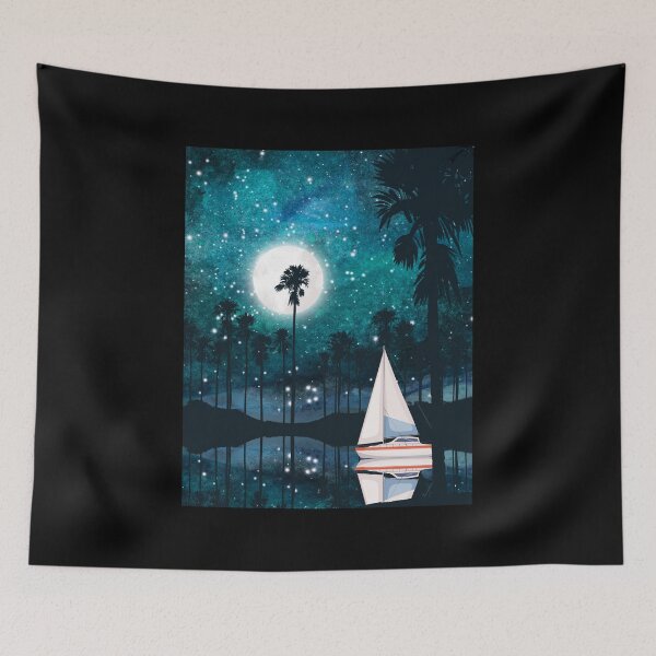 Item preview, Moonlight Sail designed and sold by AMERICANCHEEZ.