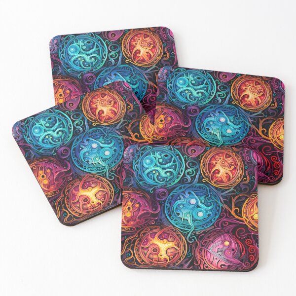 Item preview, Magic Runes Spell Pattern designed and sold by SchorlCraft.
