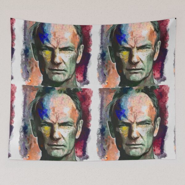 Item preview, some watercolor study of Sting designed and sold by bogfl.