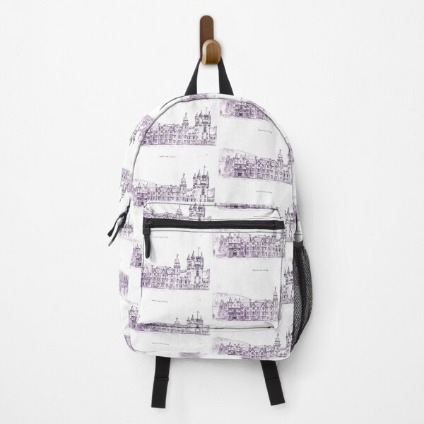Item preview, Balmoral Castle, Scotland Drawing, Violet - An Historic Royal Residence designed and sold by studioSharonKay.