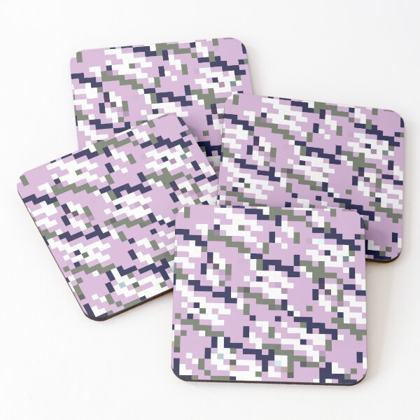 Item preview, Pastel Pixel Harmony: Geometric Elegance for Modern Preppy designed and sold by IraNiva.