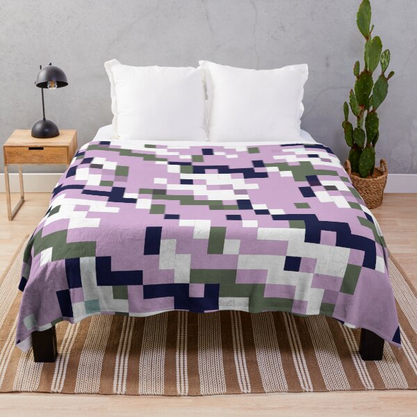 Item preview, Pastel Pixel Harmony: Geometric Elegance for Modern Preppy designed and sold by IraNiva.