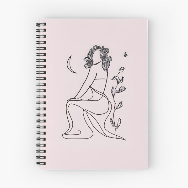 Artikelvorschau, Lady Lineart entworfen und verkauft von Poetic Patterns Studio.