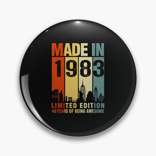 Item preview, Vintage Made In 1983 Limited Edition 40 Years Of Being Awesome  designed and sold by LizzieAuer85.